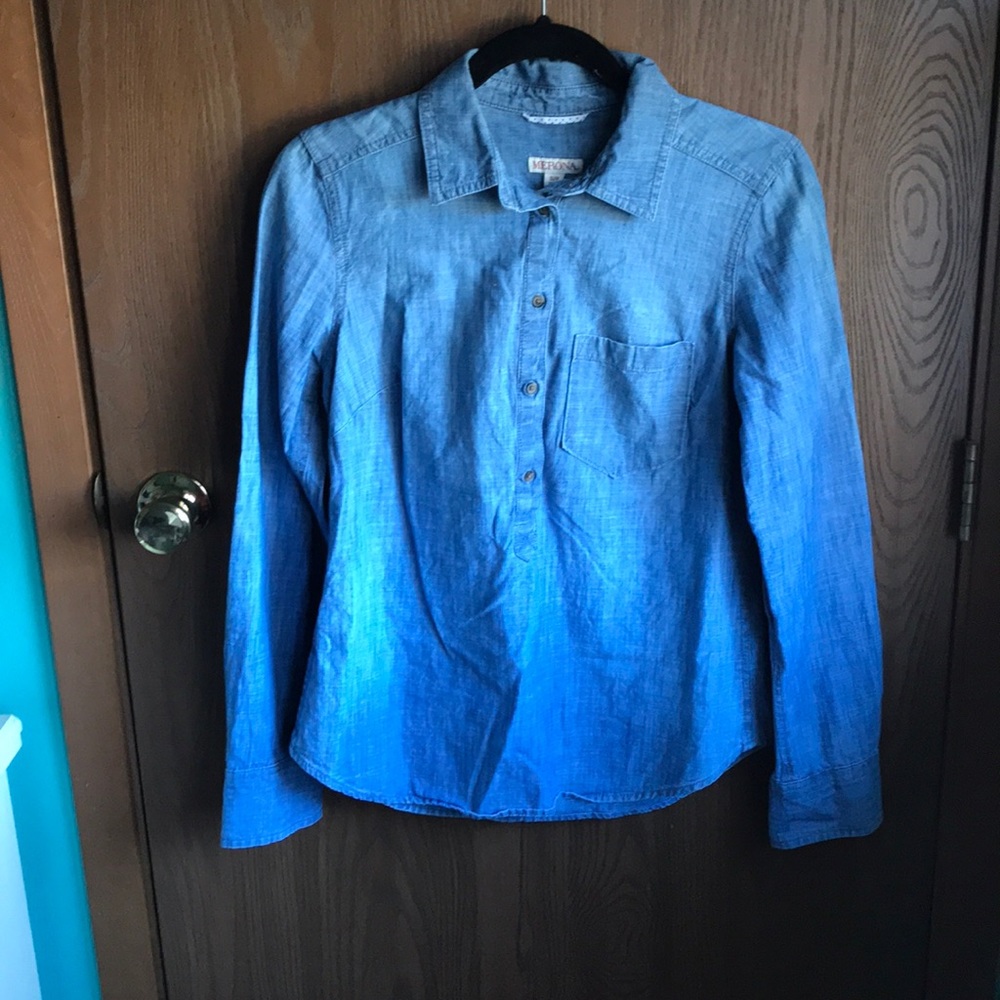 Target denim shirt